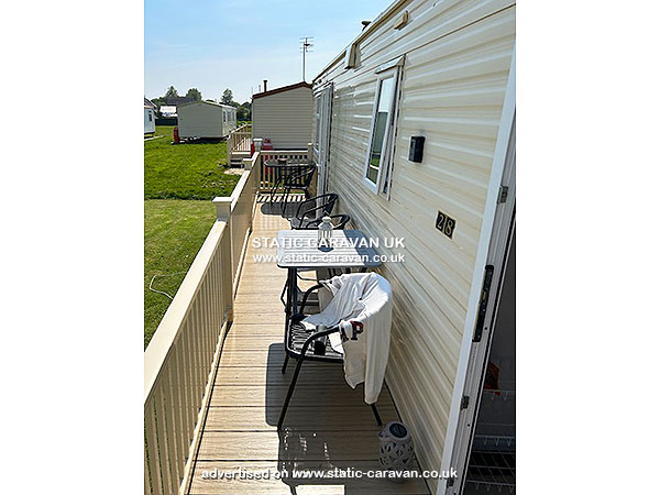 Caravan for hire 28 at Trusville Holiday Homes, Mablethorpe, Lincolnshire