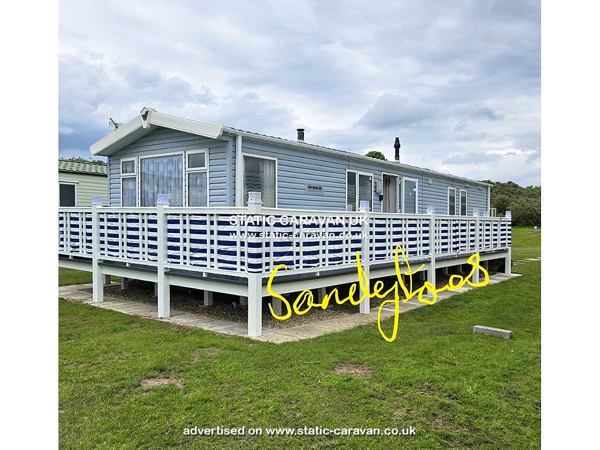 Caravan holiday rental Sandytoes at Golden Sands, Mablethorpe, Lincolnshire