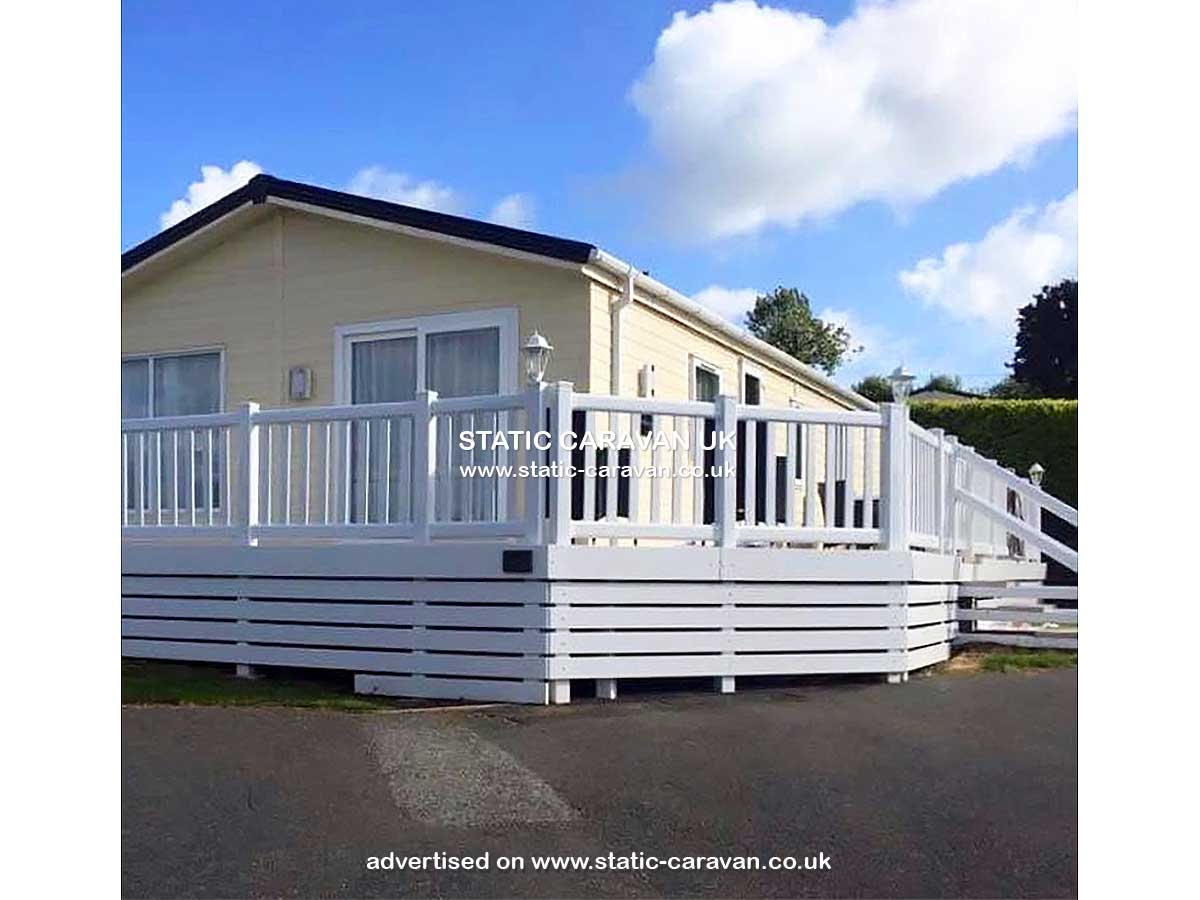 Caravan holiday rental 407 at White Acres, Nr Newquay, Cornwall