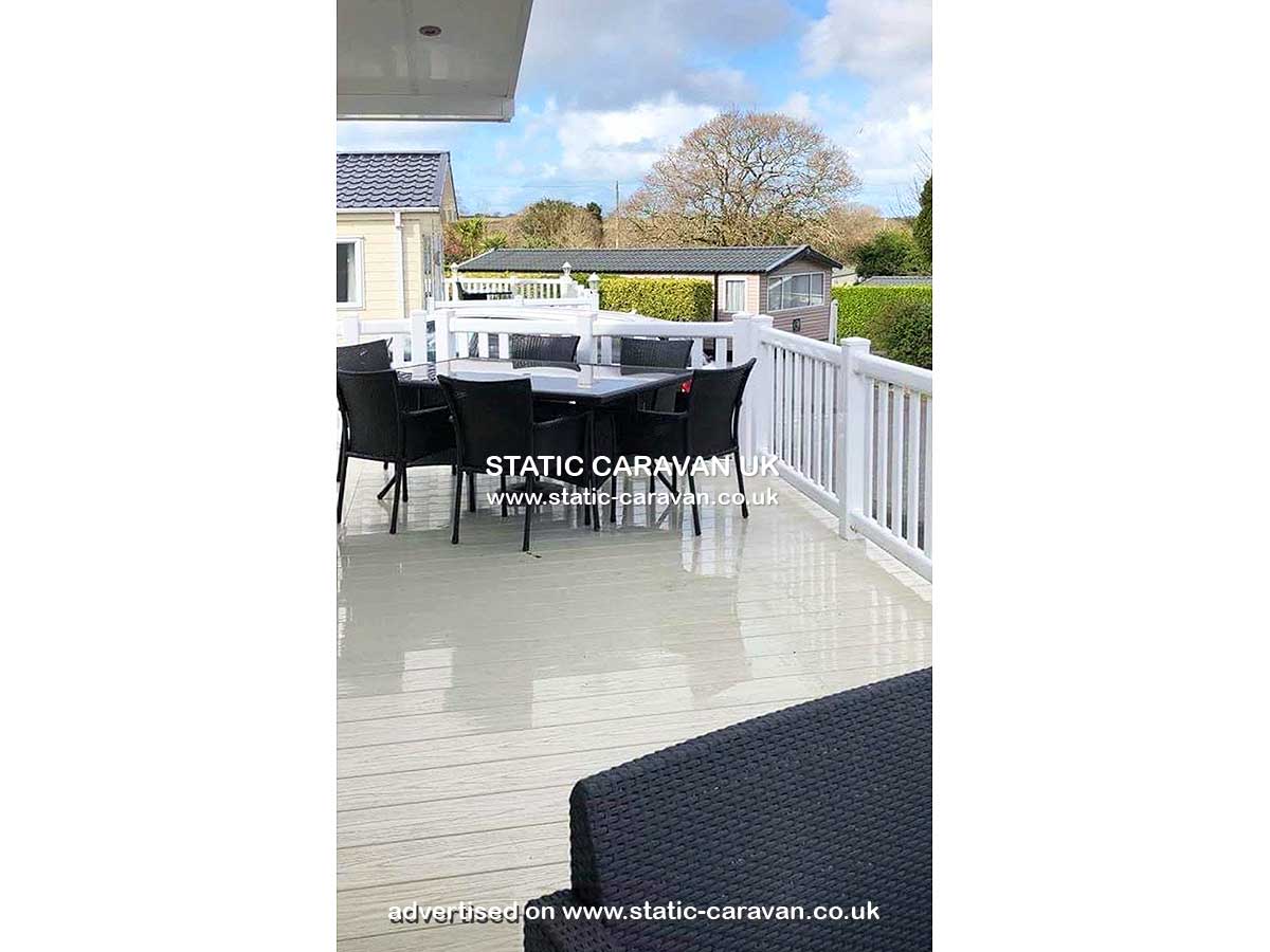 Caravan holiday rental 407 at White Acres, Nr Newquay, Cornwall