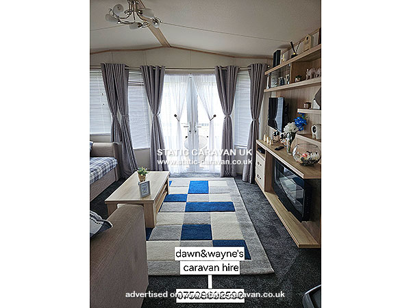 Caravan holiday rental T10 at North Shore Holiday Park, Skegness, Lincolnshire