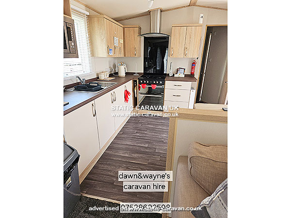 Caravan holiday rental T10 at North Shore Holiday Park, Skegness, Lincolnshire