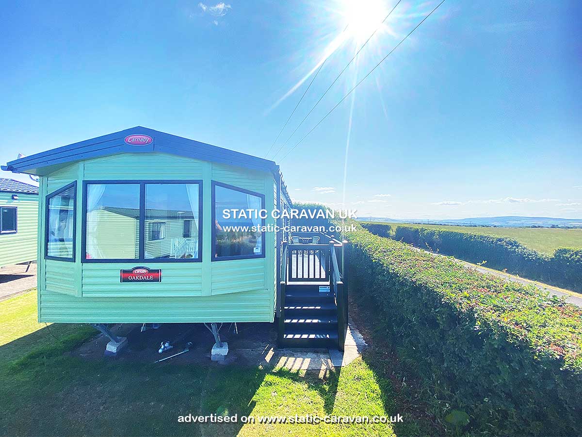 Static Caravan for hire at SV E01, Northcliffe & Seaview, Whitby, North Yorkshire