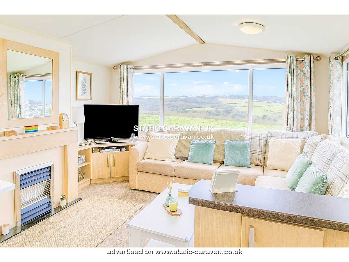 Static Caravan for hire at Falmouth 14, Liskey Hill, Perranporth, Cornwall
