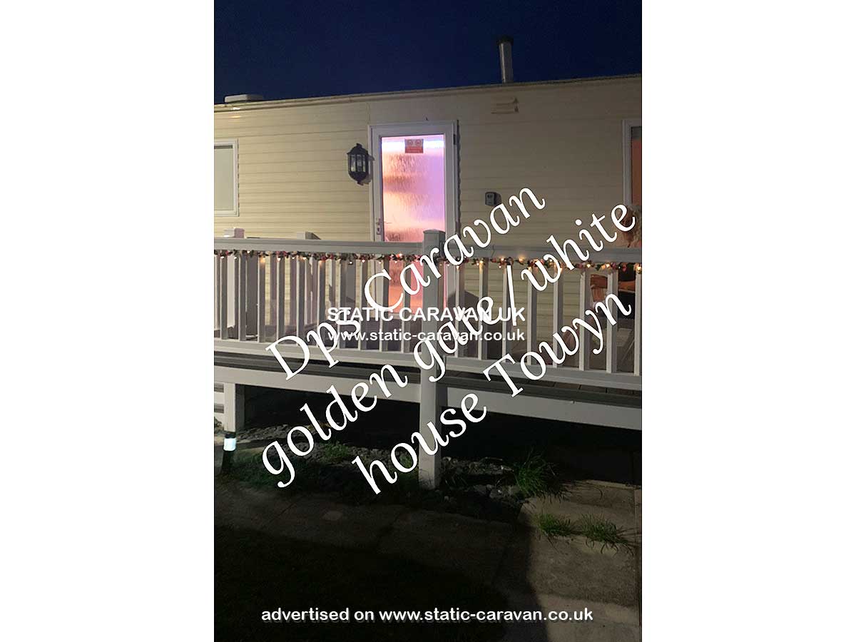 Caravan holiday rental DPS caravan 402 at Seldons Golden Gate, Towyn, Conwy, North Wales