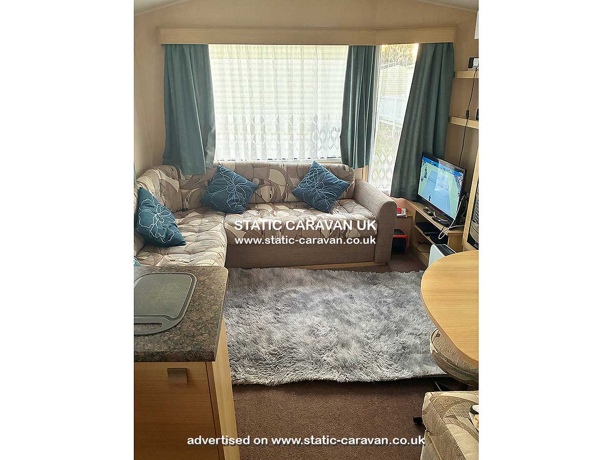 Caravan for hire Promenade Park 699 at Promenade, Ingoldmells, Skegness, Lincolnshire