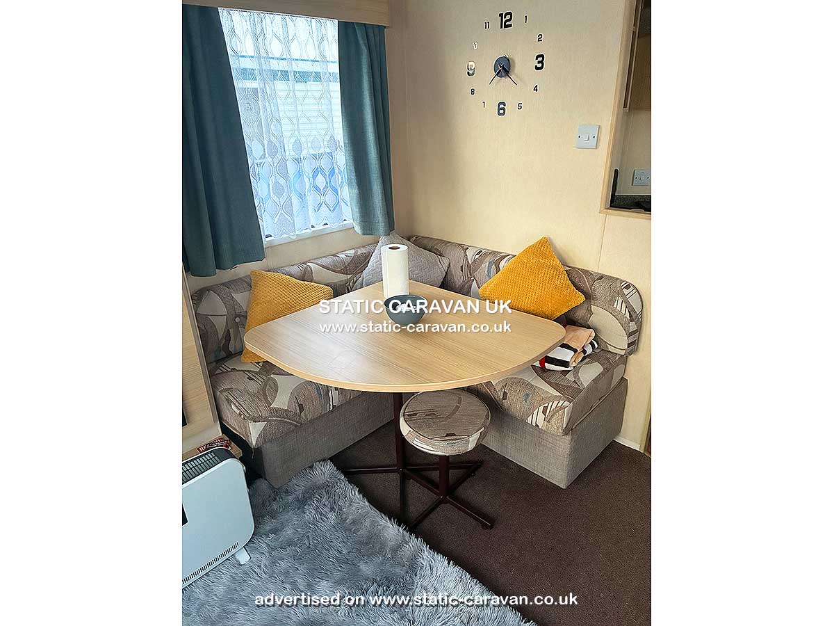 Caravan for hire Promenade Park 699 at Promenade, Ingoldmells, Skegness, Lincolnshire