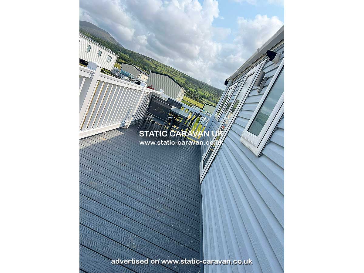 Caravan for hire Snowdon Summit 50 at Lyons Sunnysands, Tal-y-bont, Barmouth, Gwynedd, West Wales