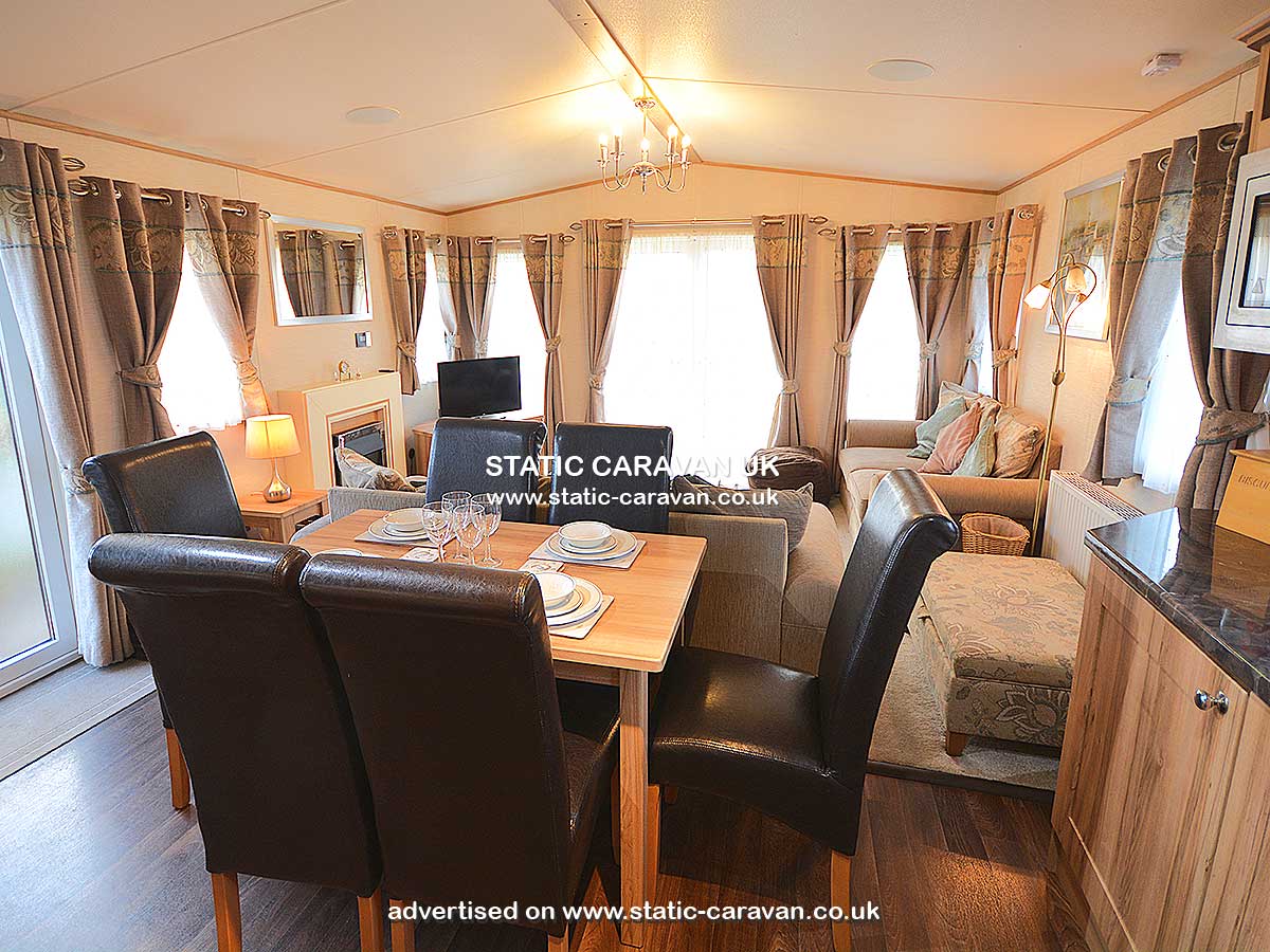 Caravan holiday rental 457 Pentreath View at Perran Sands, Perranporth, Cornwall
