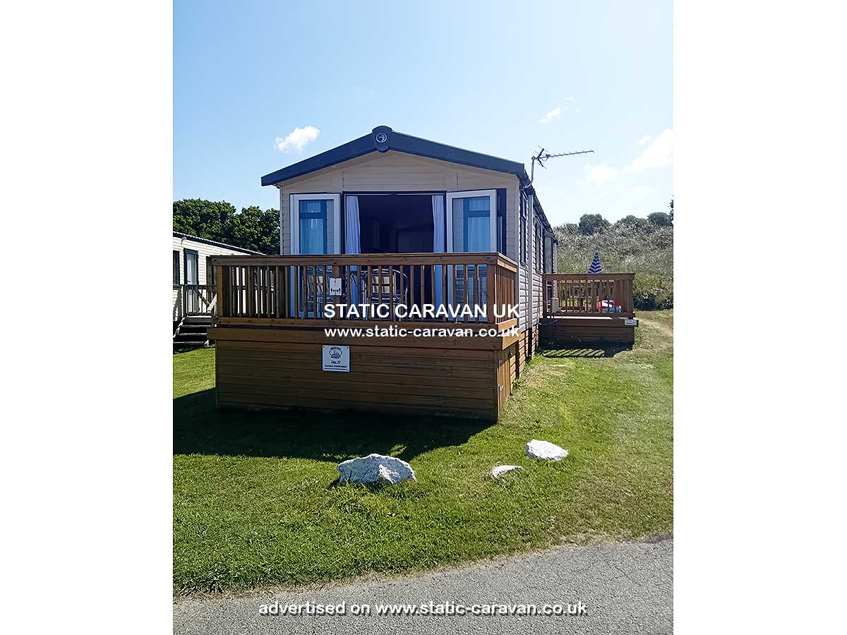 Static Caravan for hire at 17 Perranporth Holidays, Perran Sands, Perranporth, Cornwall