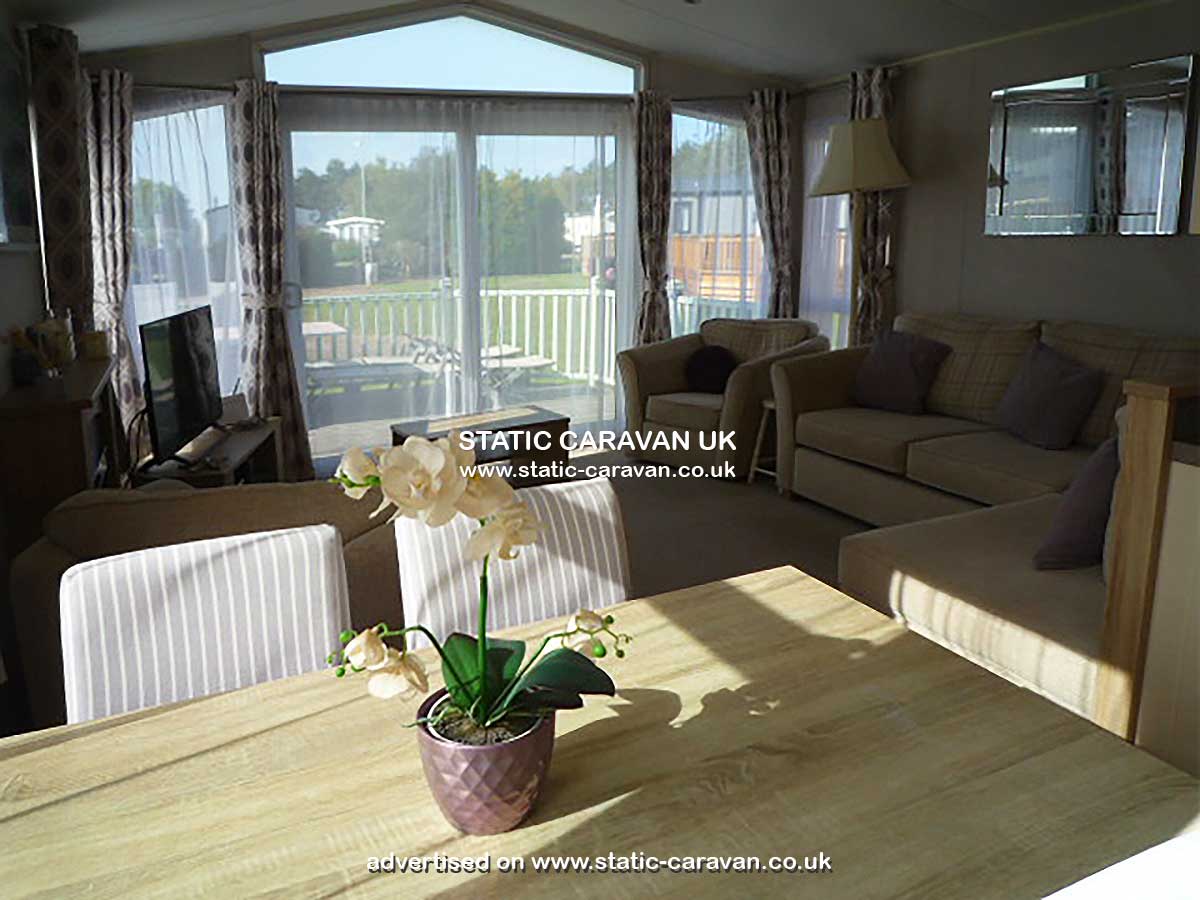 Caravan holiday rental Kestrel at Pinewoods, Wells-next-the-sea, Norfolk