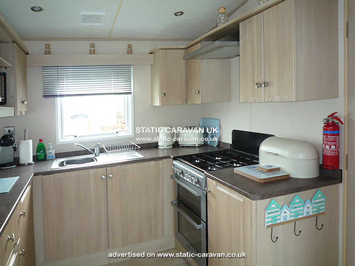Caravan for hire Kestrel at Pinewoods, Wells-next-the-sea, Norfolk