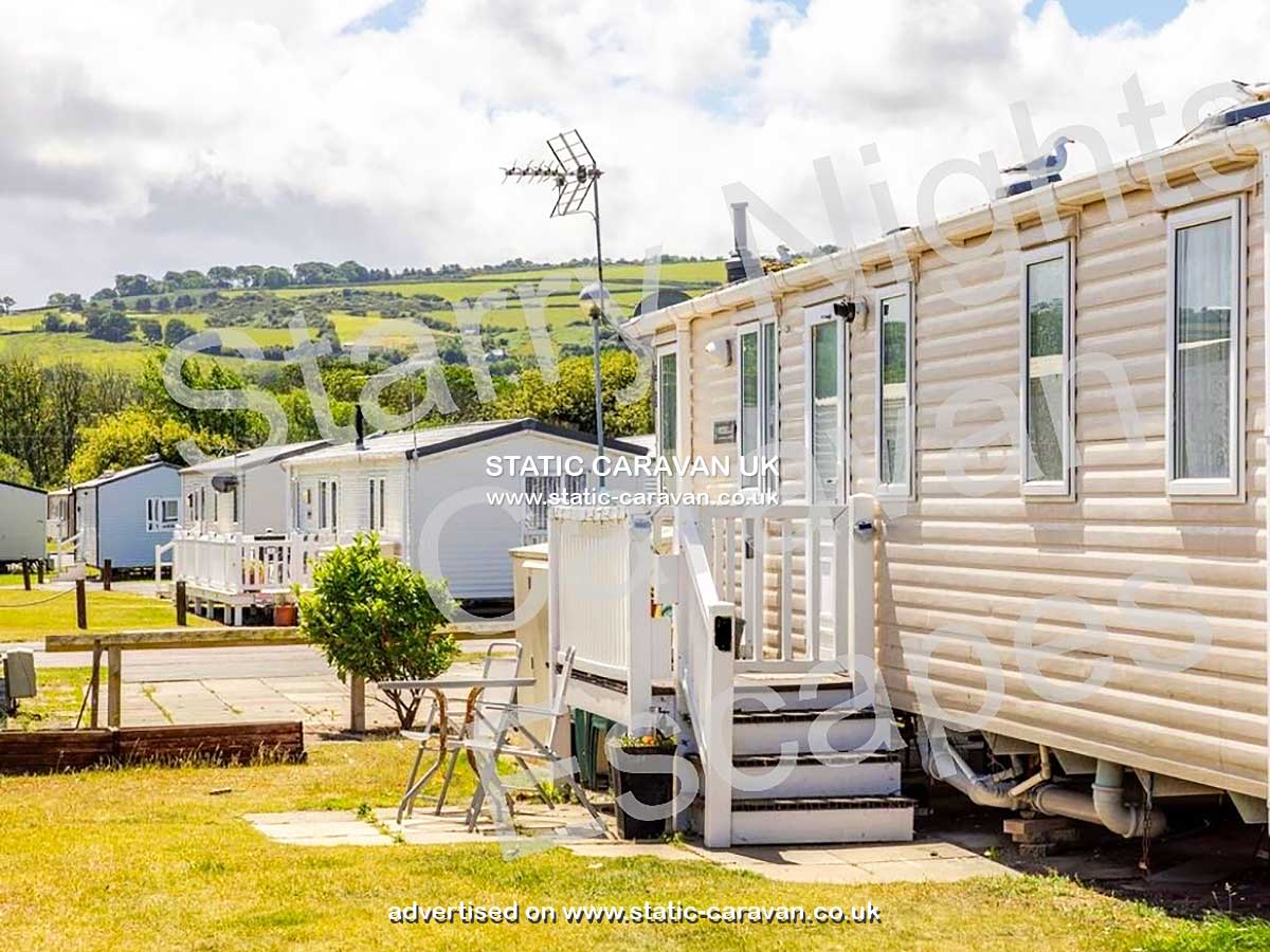 Static Caravan for hire at Errdigg, Presthaven Beach Resort, Prestatyn, Denbighshire, North Wales