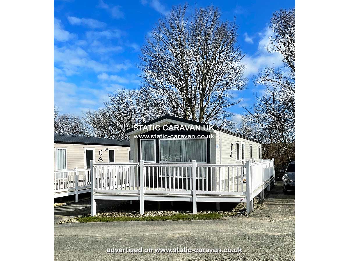 Static Caravan for hire at Pembroke 35, Quay West, New Quay, Ceredigion, West Wales