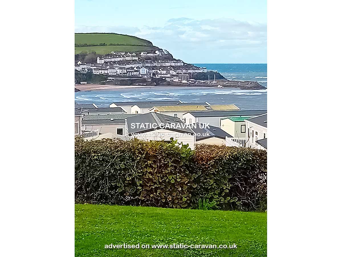 Caravan holiday rental Hengell 65 at Quay West, New Quay, Ceredigion, West Wales