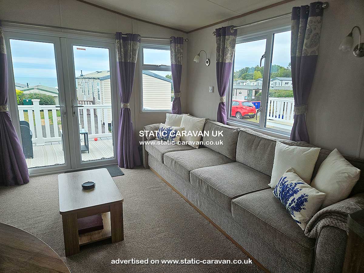 Caravan holiday rental 51A Powys at Quay West, New Quay, Ceredigion, West Wales