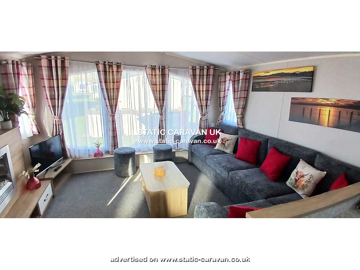 Caravan holiday rental No.33 at Red Lion Holiday Park, Arbroath, Angus, Scotland