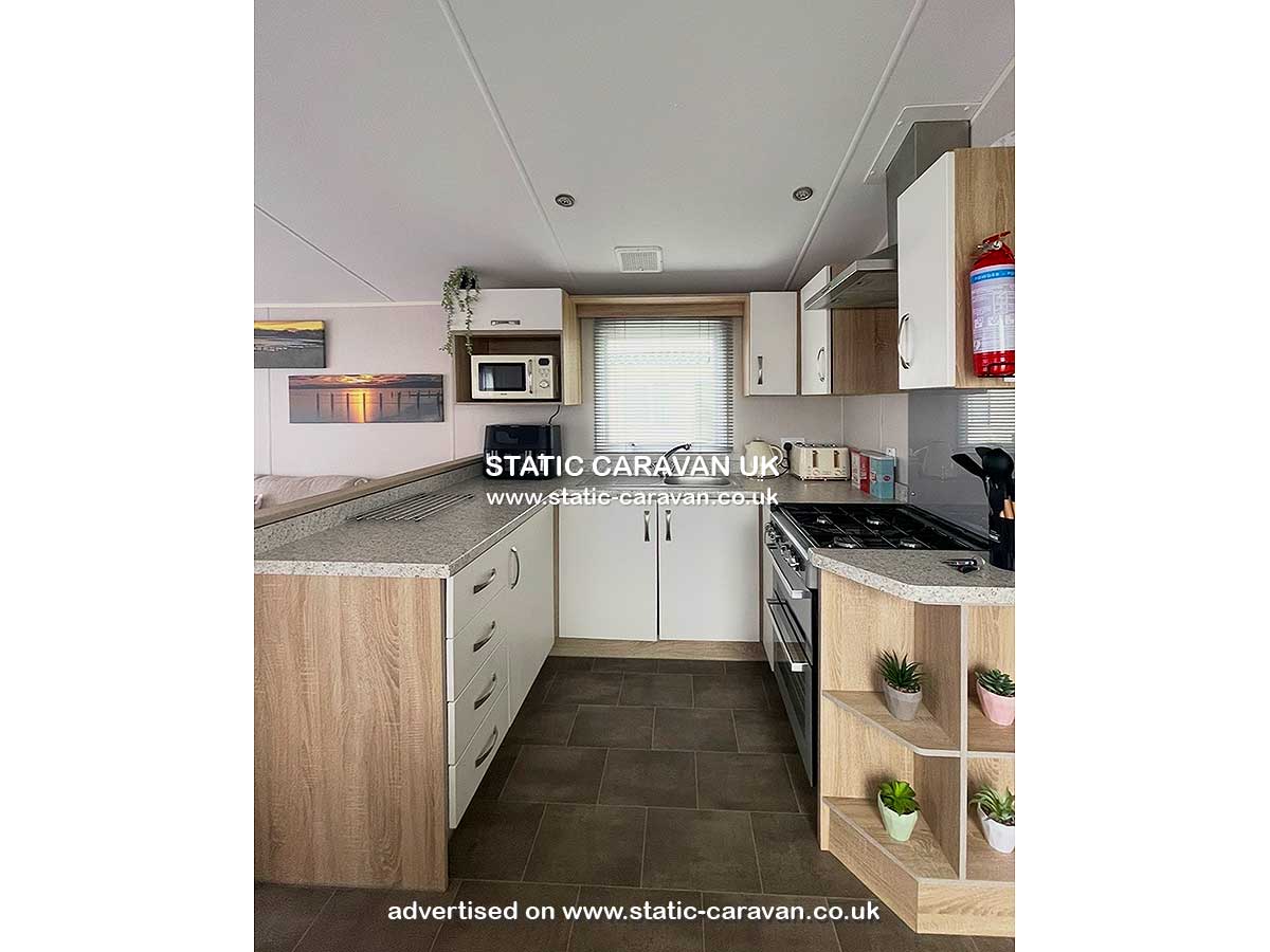 Caravan holiday rental No.33 at Red Lion Holiday Park, Arbroath, Angus, Scotland