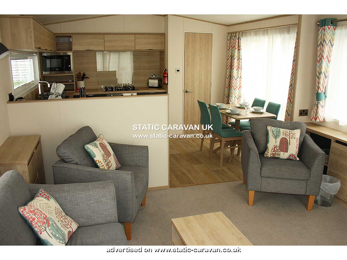 Caravan for hire 69 at Barmouth Bay, Tal-y-bont, Gwynedd, West Wales