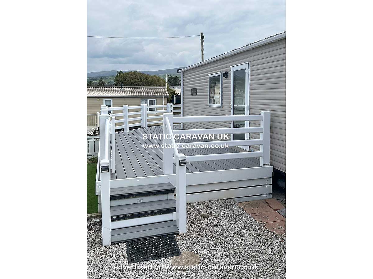 Caravan holiday rental 63 at Barmouth Bay, Tal-Y-Bont, Gwynedd, West Wales
