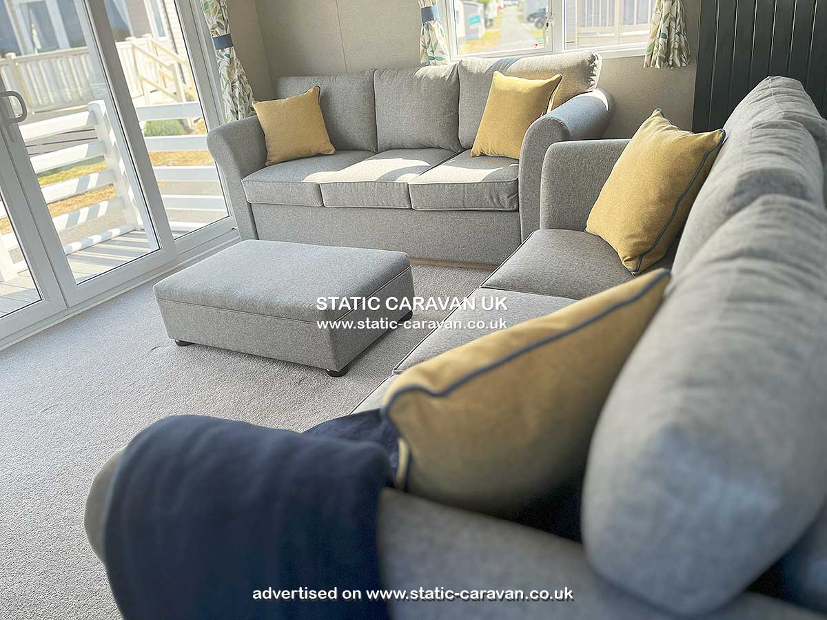 Caravan for hire 63 at Barmouth Bay, Tal-y-bont, Gwynedd, West Wales