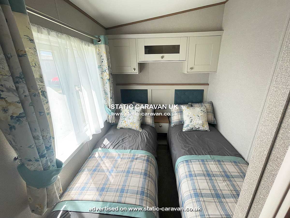 Caravan for hire Drifter at Seashore, Great Yarmouth, Norfolk