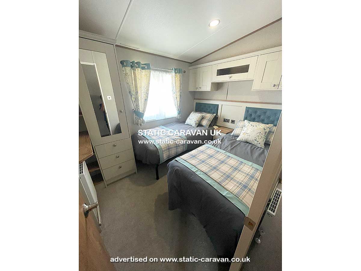 Caravan for hire Drifter at Seashore, Great Yarmouth, Norfolk
