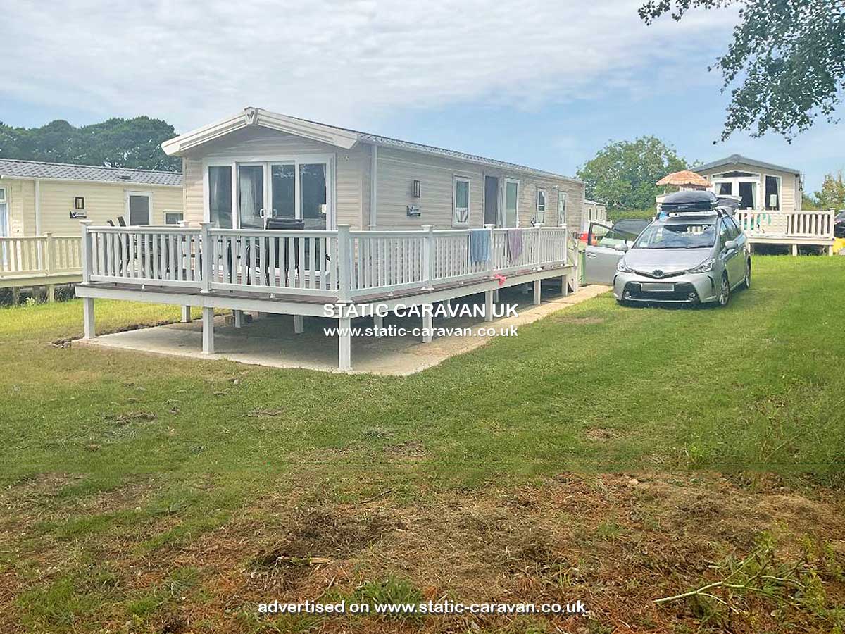 Caravan holiday rental E22 at Sandhills, Bembridge, Isle of Wight