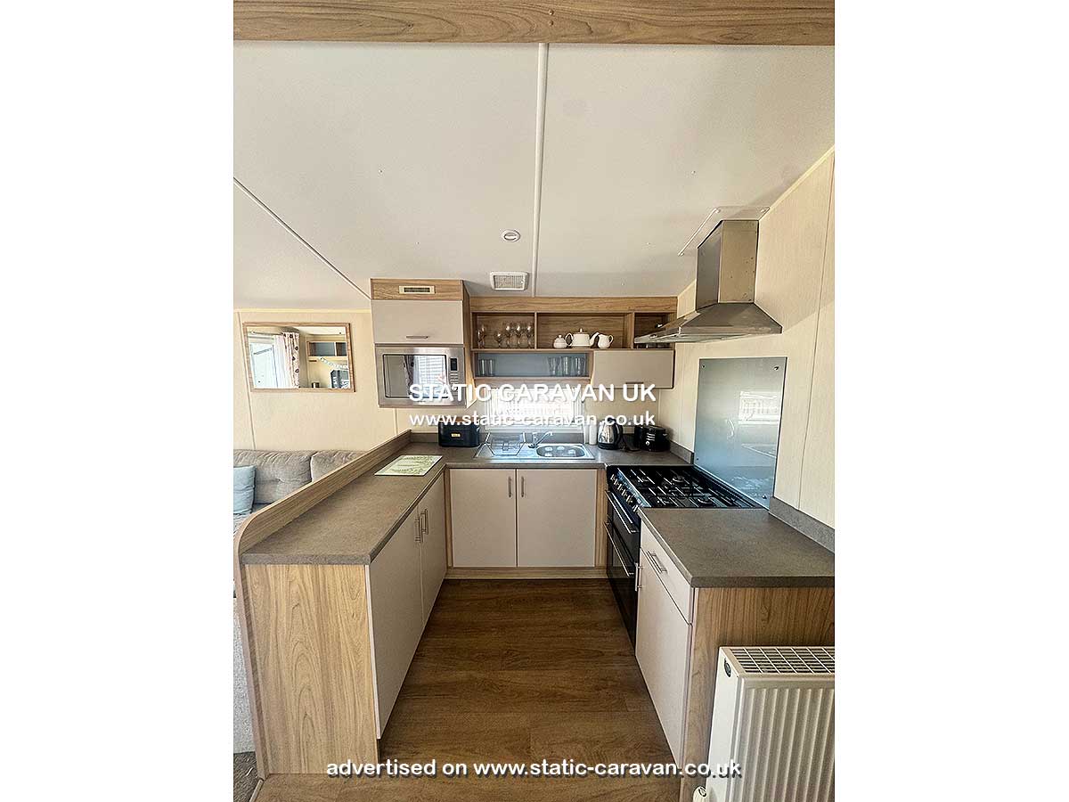 Caravan for hire E22 at Sandhills, Bembridge, Isle of Wight
