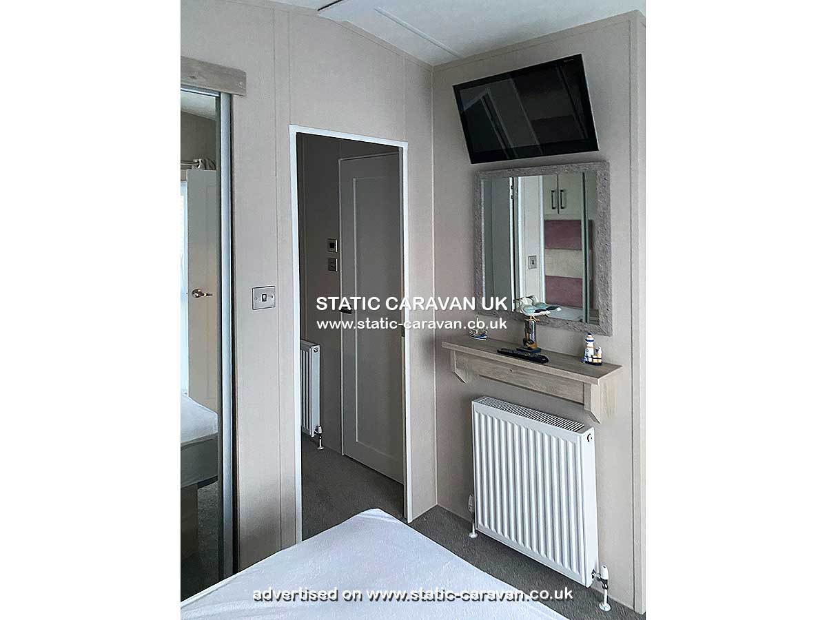 Caravan for hire Clipper at Seashore, Great Yarmouth, Norfolk