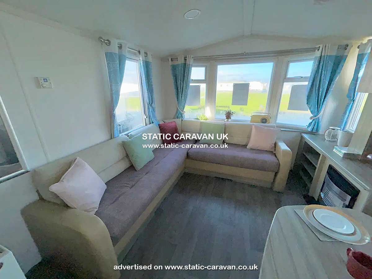 Caravan holiday rental Rugg-Let at Seawick, Clacton-on-Sea, Essex