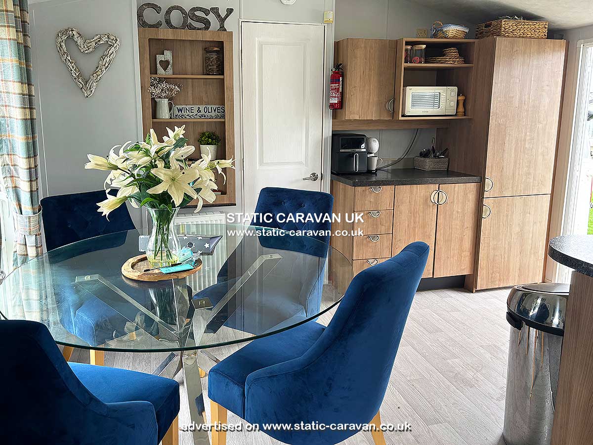 Caravan for hire K09 at Seven Bays, St.Merryn, Nr Padstow, Cornwall