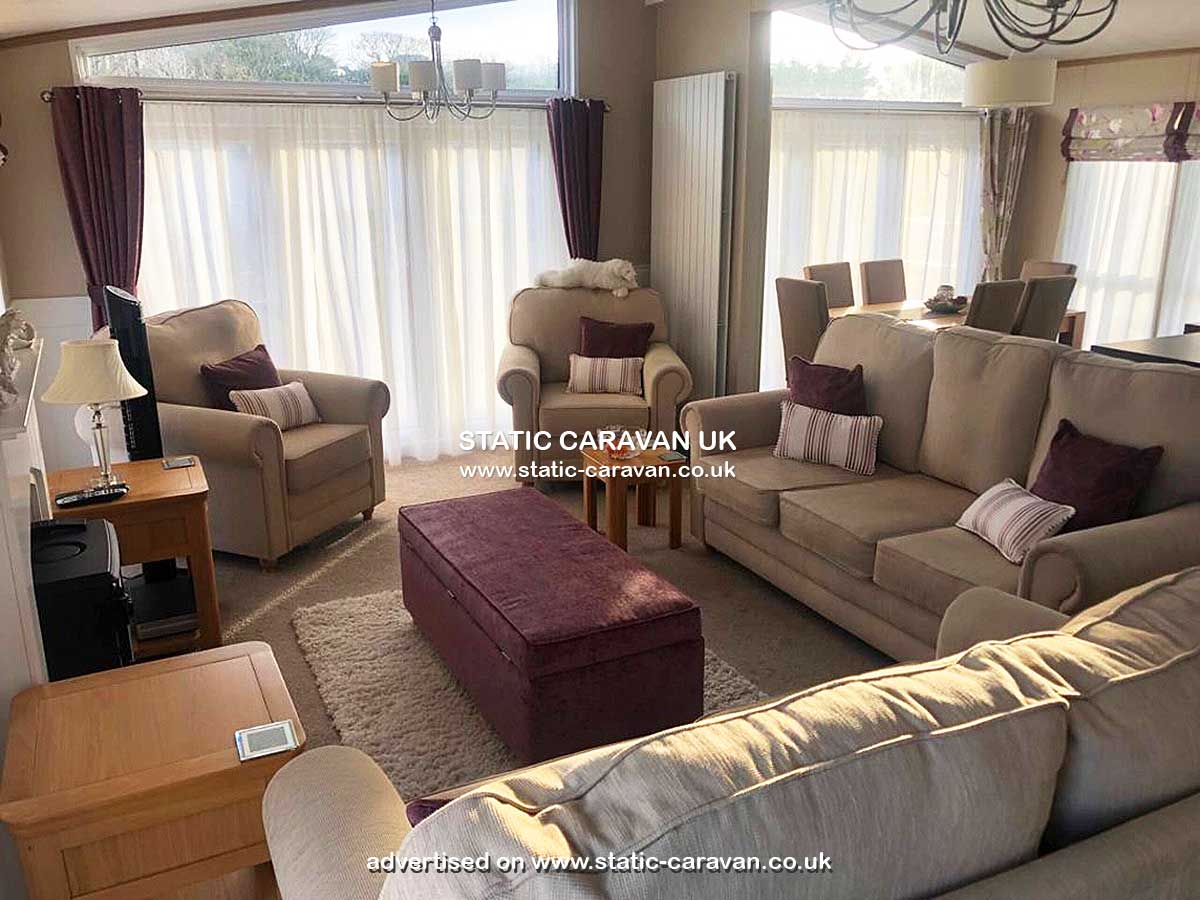 Caravan for hire 8 St Mary's View at Kiln Park, Tenby, Pembrokeshire, South Wales