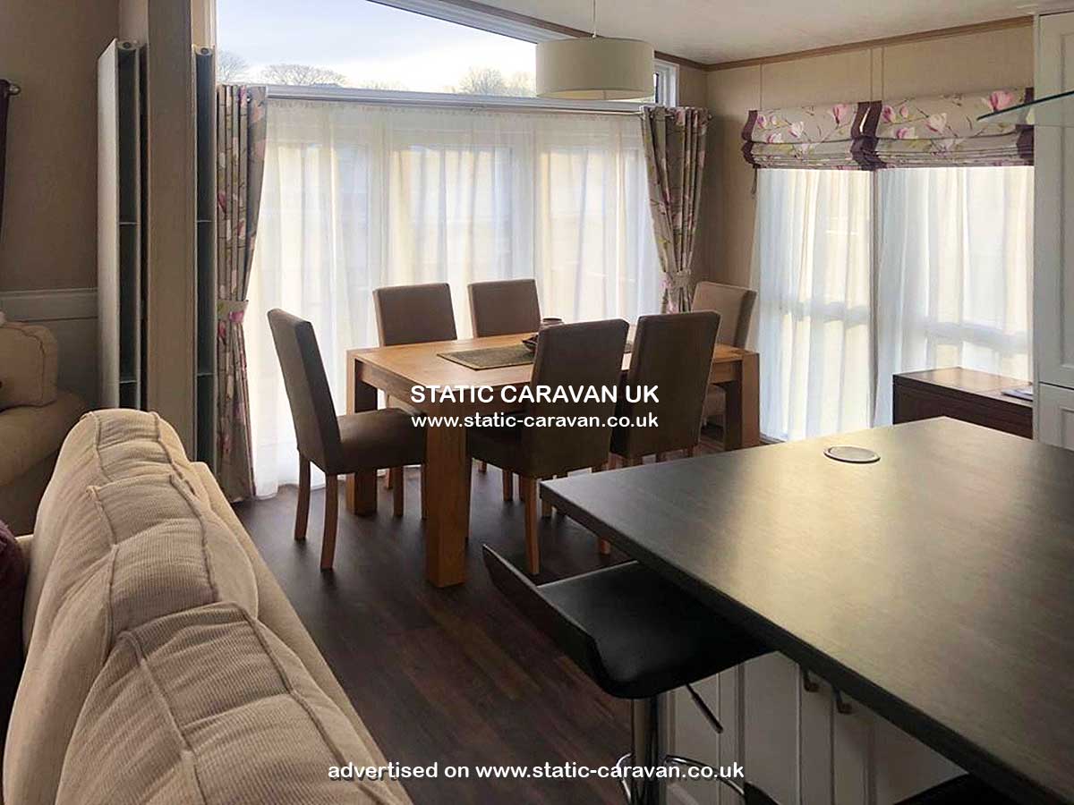 Caravan for hire 8 St Mary's View at Kiln Park, Tenby, Pembrokeshire, South Wales