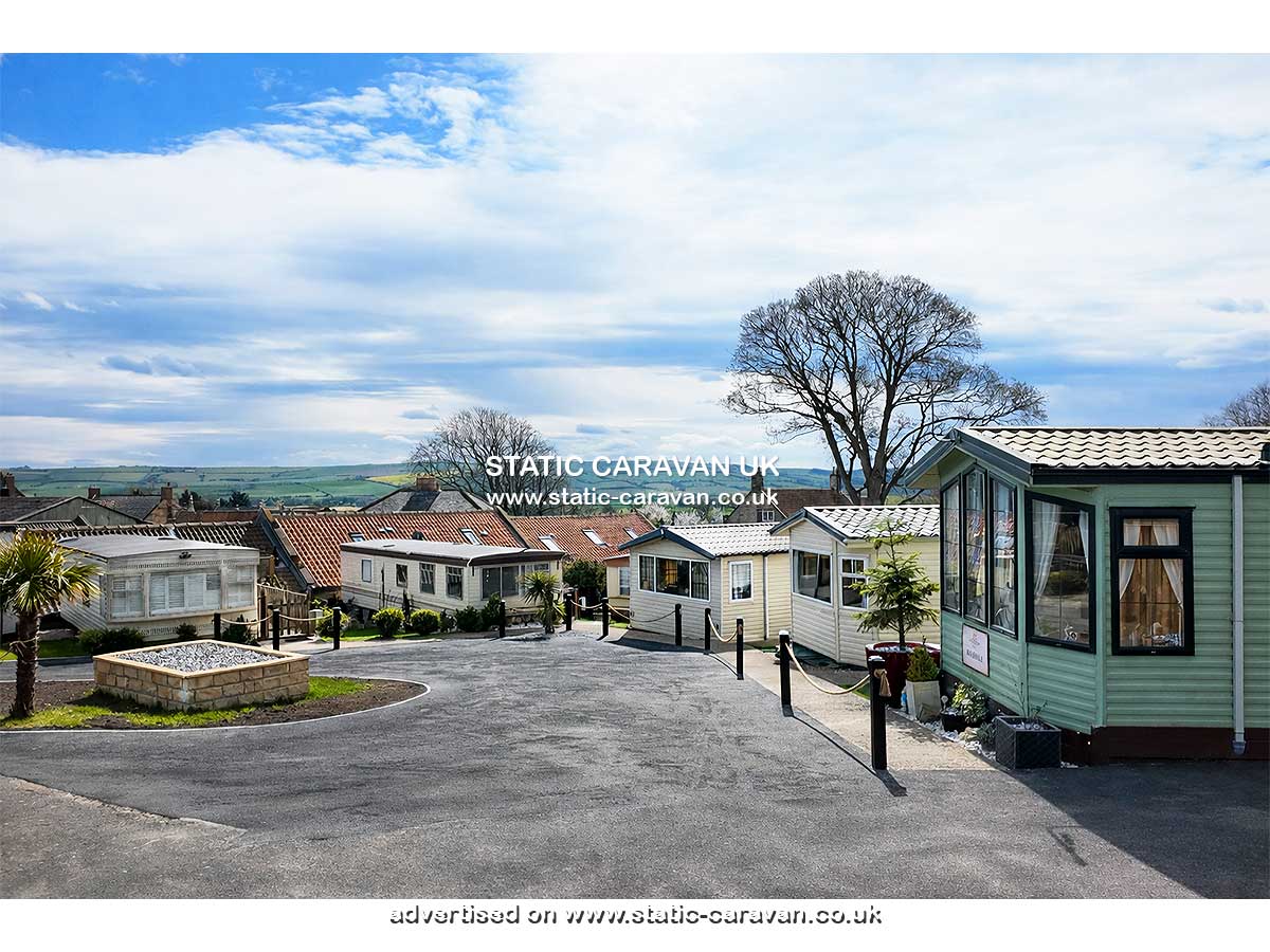 Caravan for hire Kildale at St Hildas Caravan Park, Hinderwell, Saltburn-by-the-Sea, North Yorkshire
