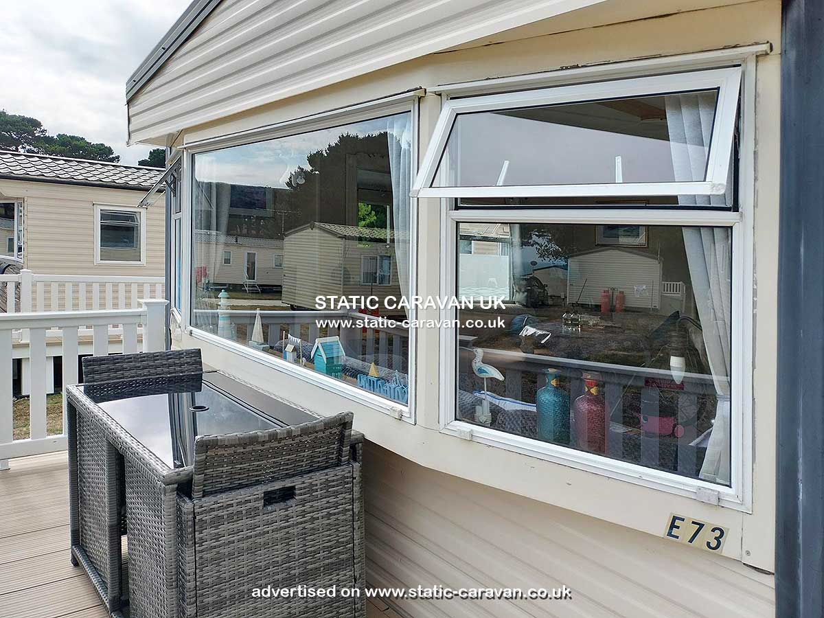 Caravan holiday rental E73 (Sea Spray) at Sandhills, Bembridge, Isle of Wight