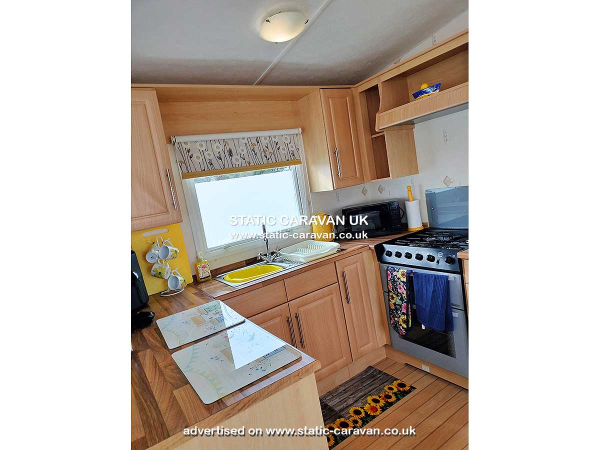 Caravan for hire E70 (Culver View) at Sandhills, Bembridge, Isle of Wight