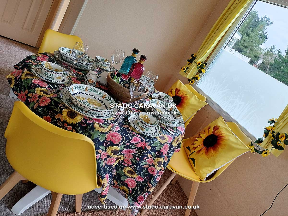 Caravan for hire E70 (Culver View) at Sandhills, Bembridge, Isle of Wight