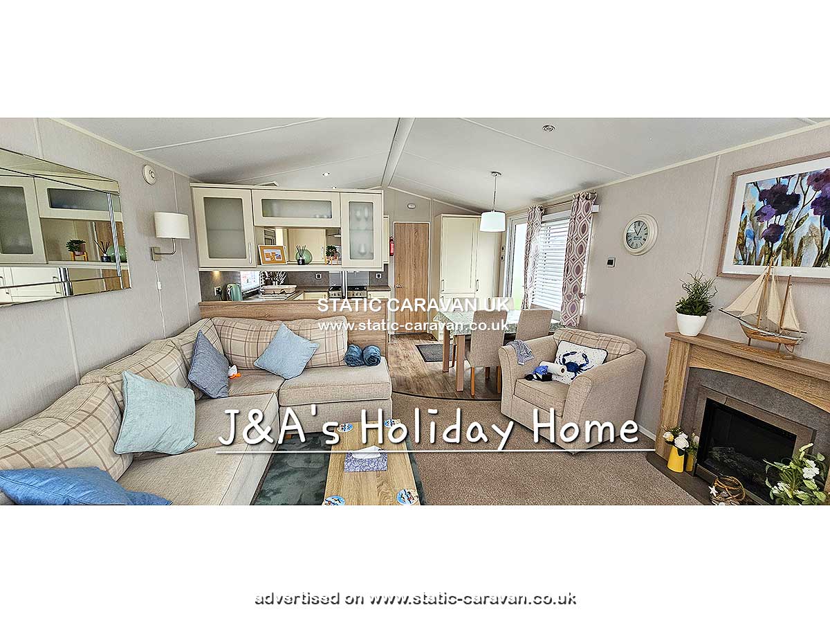 Caravan holiday rental Coop 124 at Golden Sands, Kinmel Bay, Rhyl, Denbighshire, North Wales