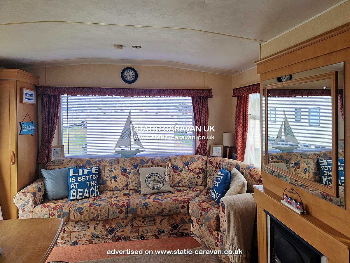 Caravan for hire 43 at The Gap, East Runton, Cromer, Norfolk