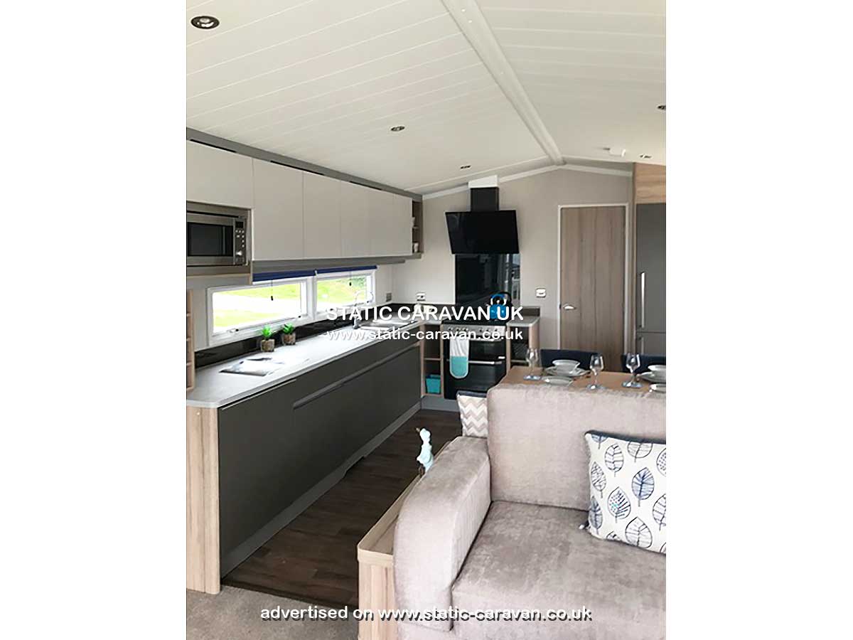 Caravan for hire SW26 at Swanage Coastal Park, Swanage, Dorset