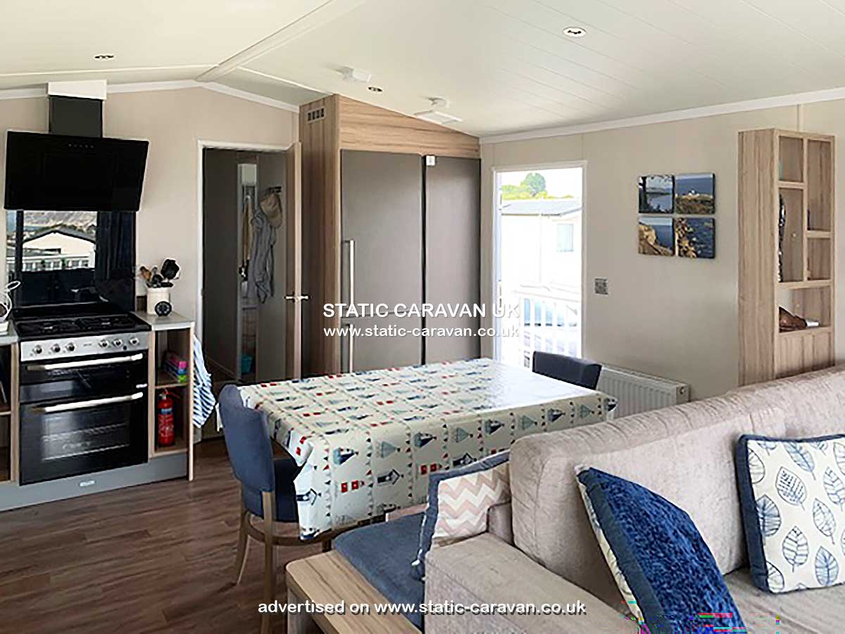 Caravan for hire SW26 at Swanage Coastal Park, Swanage, Dorset