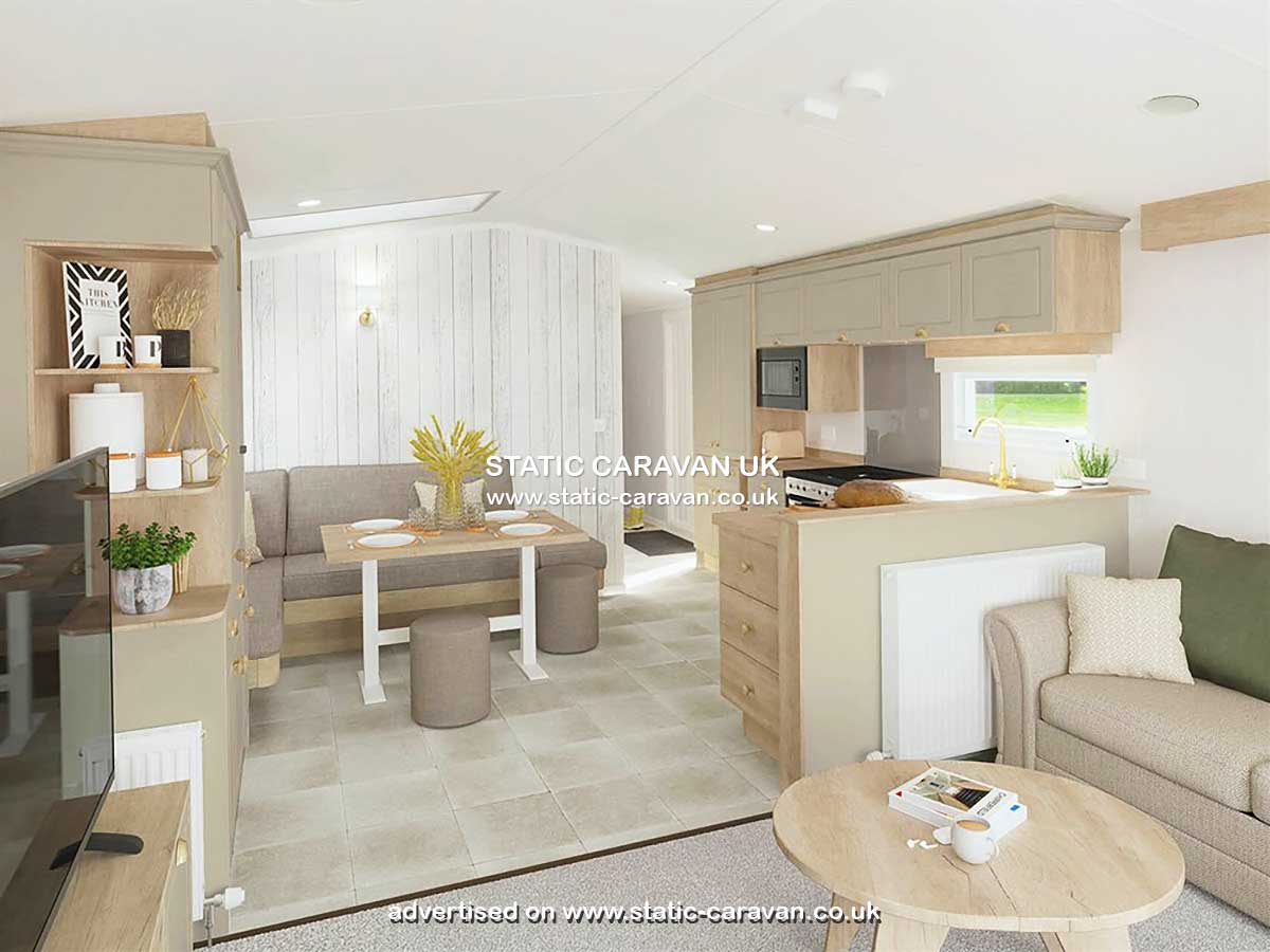 Caravan for hire Kensington 49 at Manor Park, Hunstanton, Norfolk