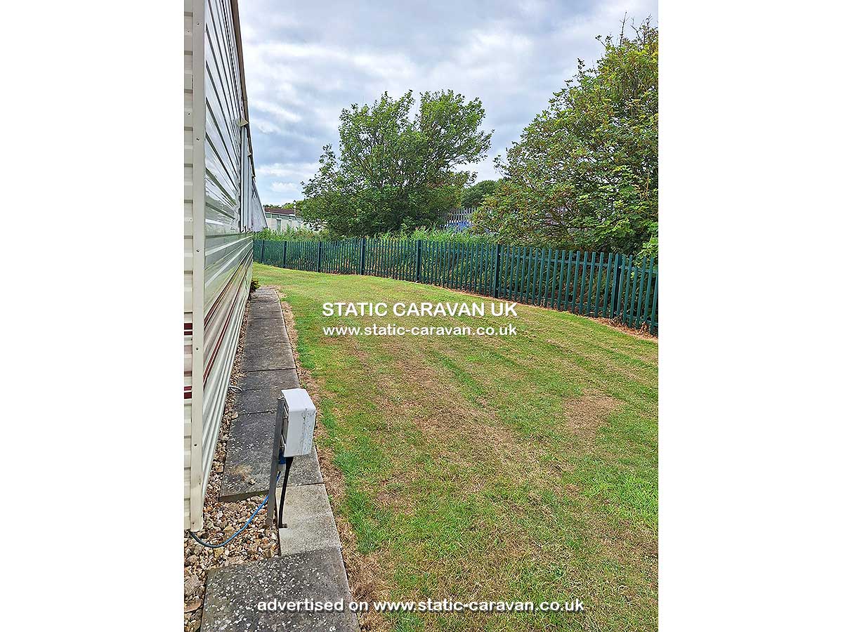 Caravan for hire 203 at Happy Days Seaside Trusthorpe, Mablethorpe, Lincolnshire