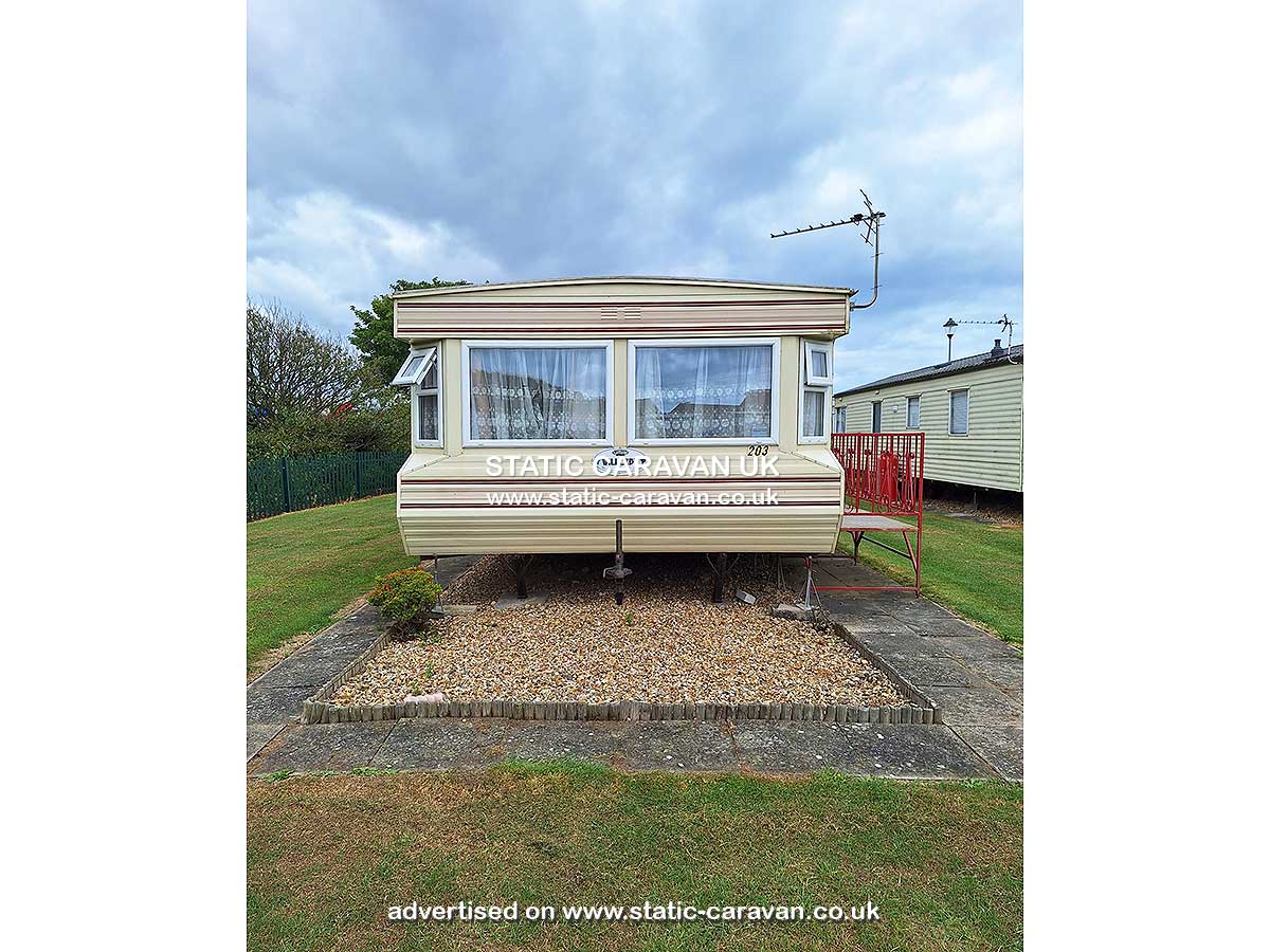 Caravan holiday rental 203 at Happy Days Seaside Trusthorpe, Mablethorpe, Lincolnshire