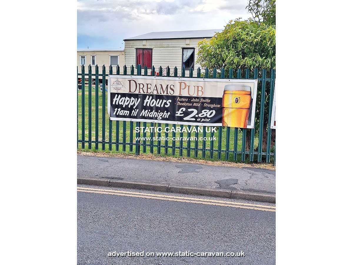 Caravan for hire 203 at Happy Days Seaside Trusthorpe, Mablethorpe, Lincolnshire