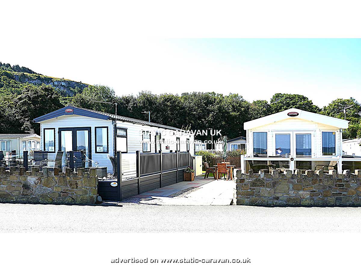 Static Caravan for hire at A3, The Beach Caravan Park, Llanddulas, Abergele, Conwy, North Wales