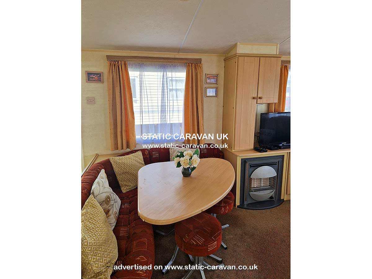 Caravan for hire 95 at The Gap, East Runton, Cromer, Norfolk