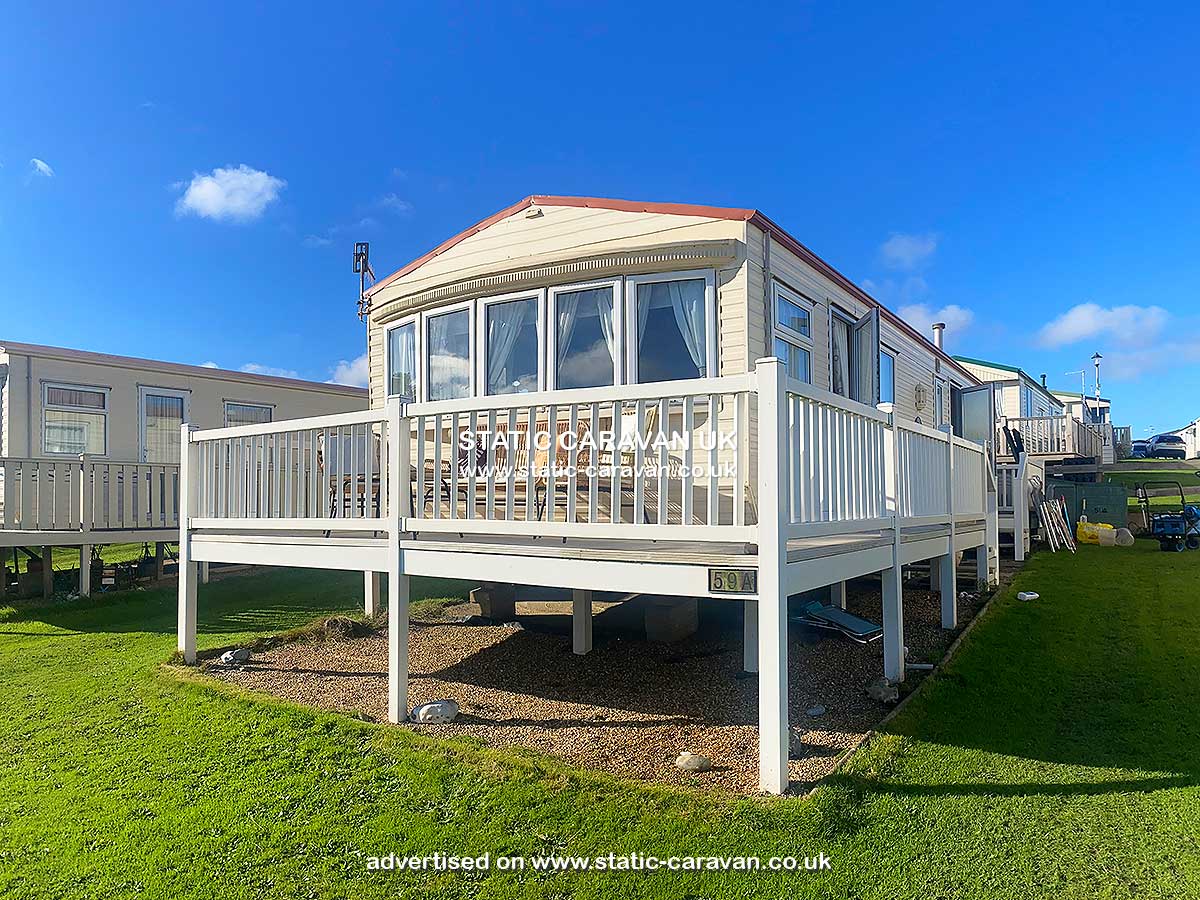 Static Caravan for hire at 59a, The Gap, East Runton, Cromer, Norfolk