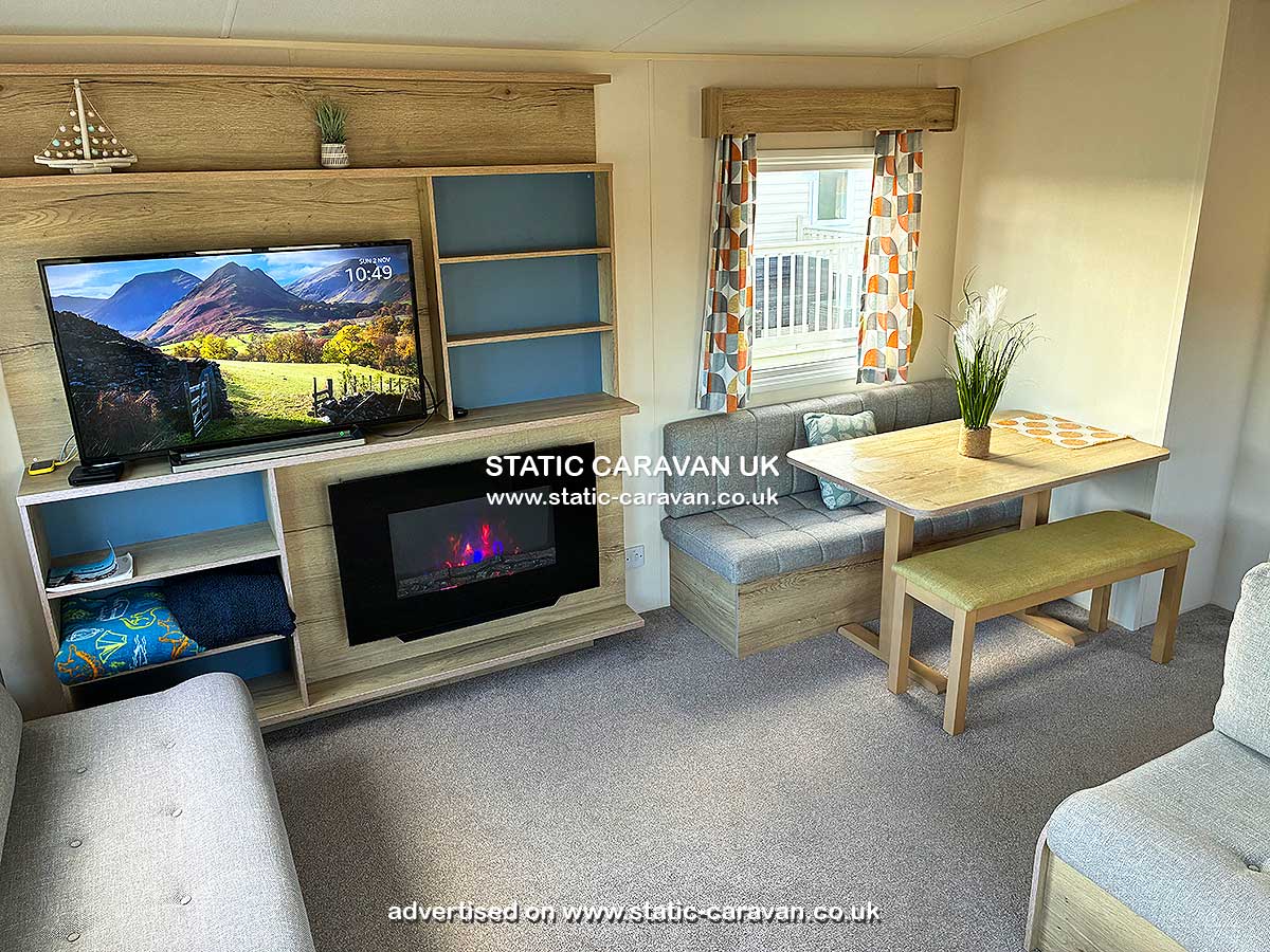 Caravan for hire 33 Dunlin Dell at Thornwick Bay, Flamborough, Bridlington, East Yorkshire